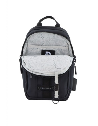 Bolso Bandolera Discovery Shield Negro
