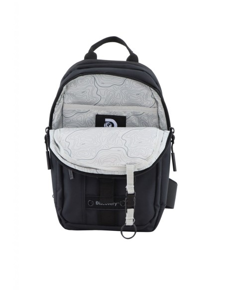 Bolso Bandolera Discovery Shield Negro