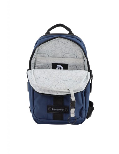 Bolso Bandolera Discovery Shield Azul