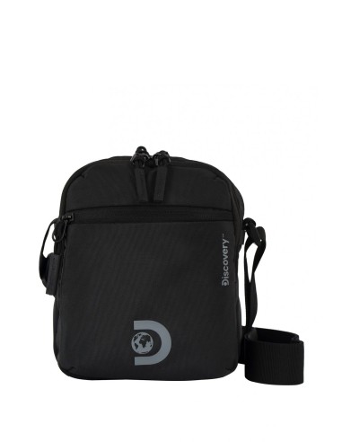 Bolso Bandolera Doble Discovery Metropolis Negro