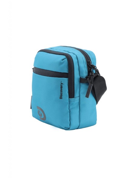 Bolso Bandolera Doble Discovery Metropolis Azul
