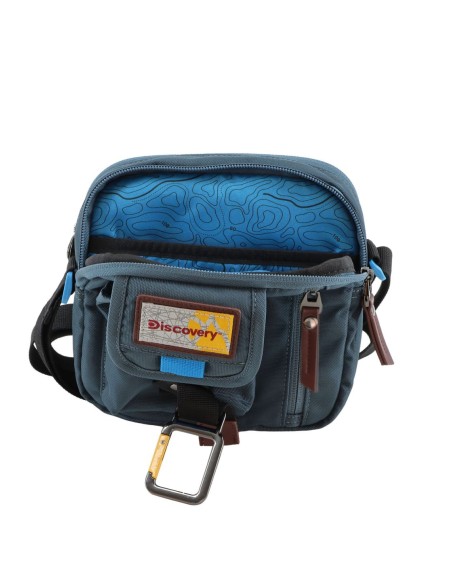 Bolso Bandolera Grande Discovery Icon Azul Petroleo Bolso Bandolera Grande Discovery Icon Azul Petroleo