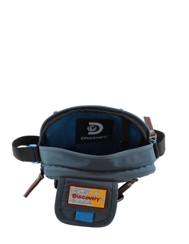 Bolso Bandolera Grande Discovery Icon Azul Petroleo