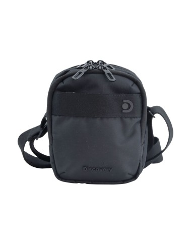 Bolso Bandolera Doble Discovery  Downtown Negro