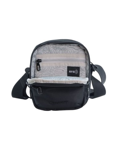 Bolso Bandolera Doble Discovery  Downtown Negro