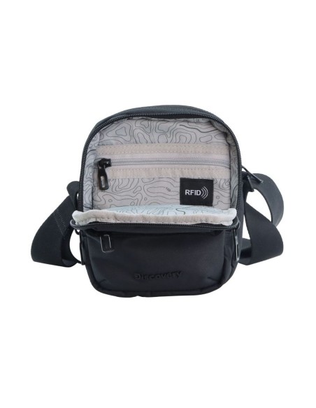 Bolso Bandolera Doble Discovery  Downtown Negro Bolso Bandolera Doble Discovery  Downtown Negro
