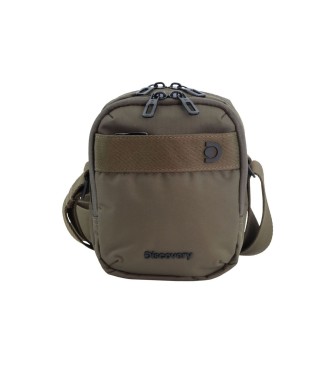 Bolso Bandolera Doble Discovery  Downtown Kaki