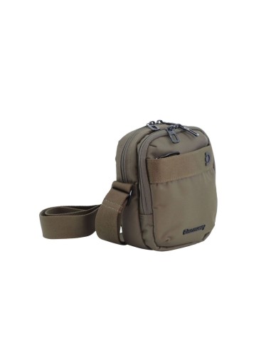 Bolso Bandolera Doble Discovery  Downtown Kaki