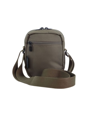 Bolso Bandolera Doble Discovery  Downtown Kaki