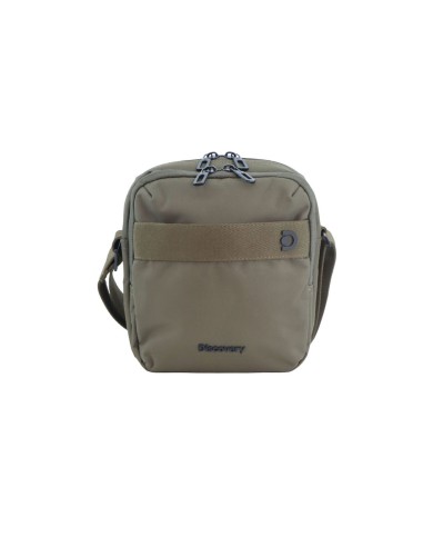 Bolso Bandolera Doble Discovery  Downtown Kaki