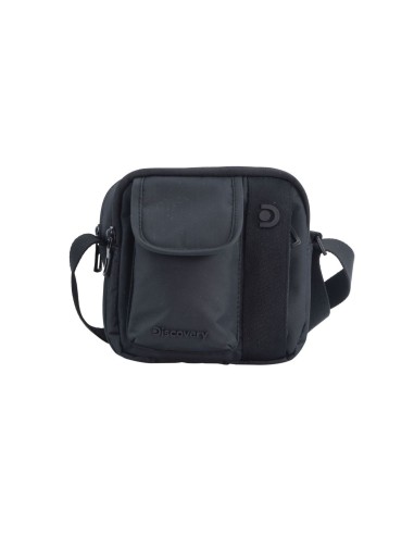 Bolso Bandolera Doble Discovery  Downtown Negro