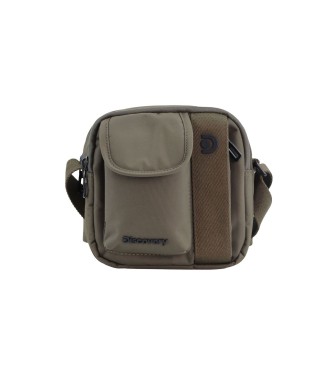 Bolso Bandolera Doble Discovery  Downtown Kaki