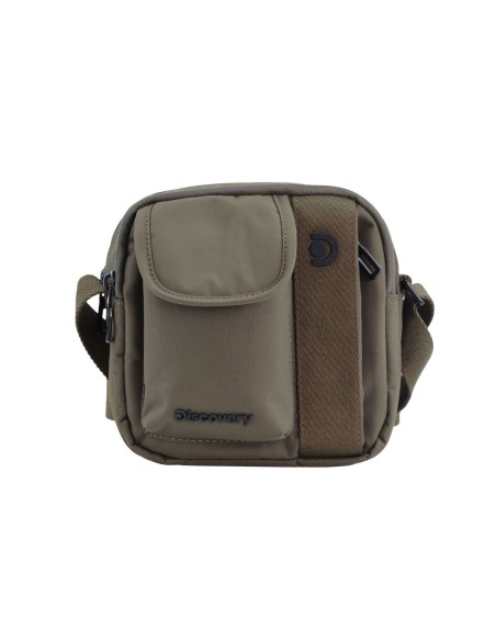 Bolso Bandolera Doble Discovery  Downtown Kaki Bolso Bandolera Doble Discovery  Downtown Kaki