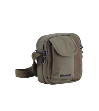 Bolso Bandolera Doble Discovery  Downtown Kaki 2