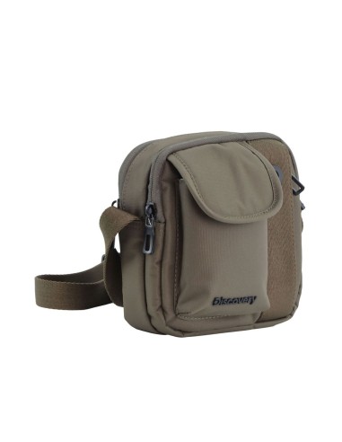 Bolso Bandolera Doble Discovery  Downtown Kaki