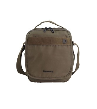 Bolso Bandolera Doble Discovery  Downtown Kaki