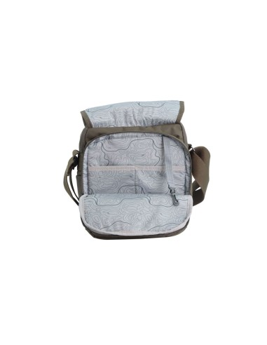 Bolso Bandolera Doble Discovery  Downtown Kaki