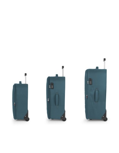 Set 3 Maletas C22-M-L Gabol Orbit Turquesa