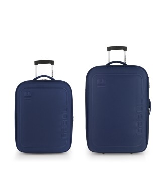 Set 2 Maletas C22-M Gabol Orbit Azul