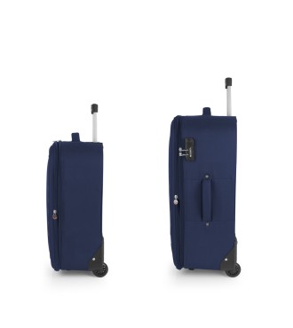 Set 2 Maletas C22-M Gabol Orbit Azul 2