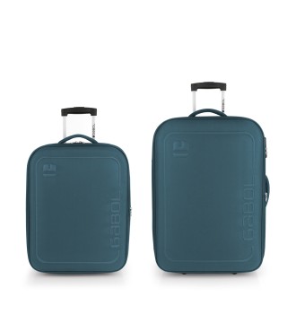 Set 2 Maletas C22-M Gabol Orbit Turquesa
