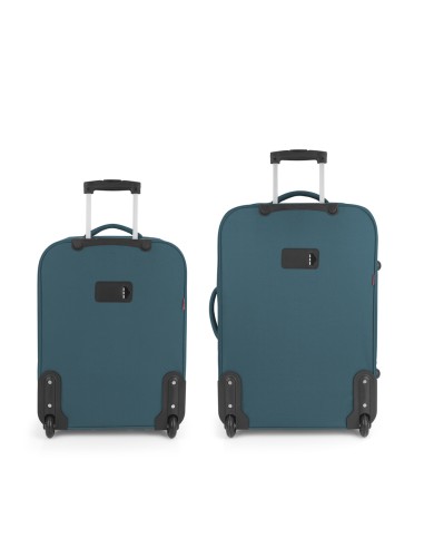 Set 2 Maletas C22-M Gabol Orbit Turquesa