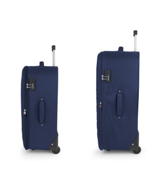 Set 2 Maletas M-L Gabol Orbit Azul 2