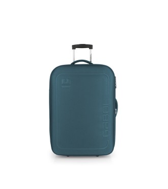 Maleta Trolley Mediana Gabol Orbit Turquesa
