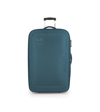 Maleta Trolley Grande Gabol Orbit Turquesa