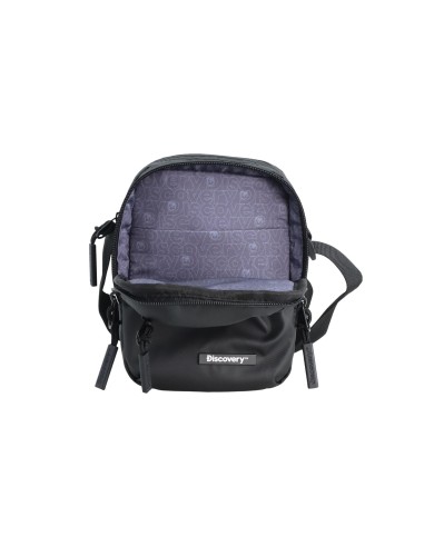 Bolso Bandolera Doble Discovery Urban Negro