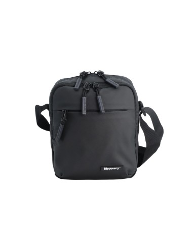 Bolso Bandolera Doble Discovery Urban Negro