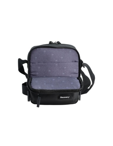 Bolso Bandolera Doble Discovery Urban Negro