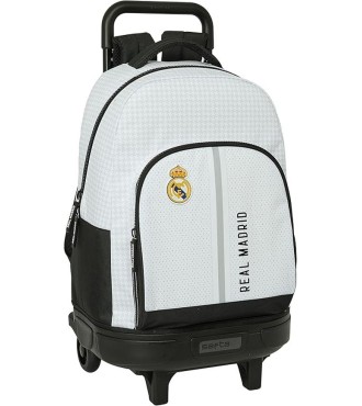 MOCHILA GDE. C/RUEDAS COMPACT EXTRAIBLE REAL MADRID 1ª EQUIP. 24/25...