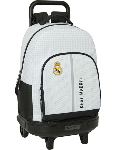 MOCHILA GDE. C/RUEDAS COMPACT EXTRAIBLE REAL MADRID 1ª EQUIP. 24/25...