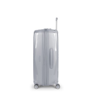 Maleta Trolley Grande Gabol Queens Plata | Comprar Maleta Trolley G... 2