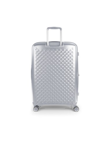 Maleta Trolley Grande Gabol Queens Plata | Comprar Maleta Trolley G...