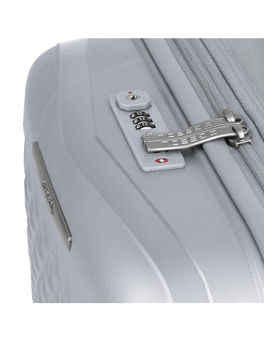 Maleta Trolley Grande Gabol Queens Plata | Comprar Maleta Trolley G...