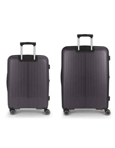 Set 2 Maletas M-L Gabol Brooklyn Gris | Comprar Set 2 Maletas M-L G...