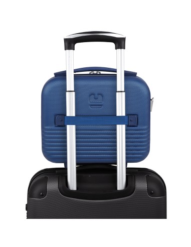 Set 3 Maletas C22-M-L + Neceser Gabol Balance Xp Azul