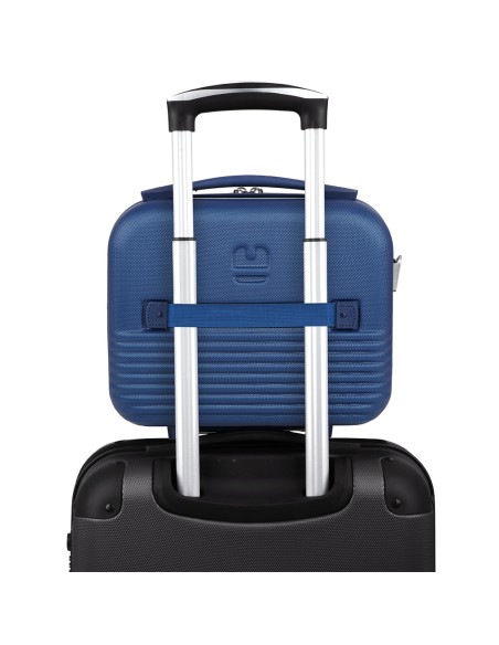 Set 3 Maletas C22-M-L + Neceser Gabol Balance Xp Azul Set 3 Maletas C22-M-L + Neceser Gabol Balance Xp Azul