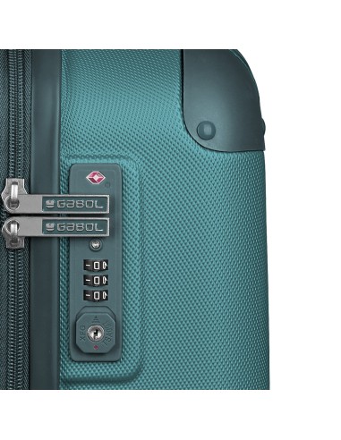 Set 2 Maletas M-L Gabol Balance Xp Turquesa