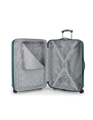 Maleta Trolley Grande Gabol Balance Xp Turquesa
