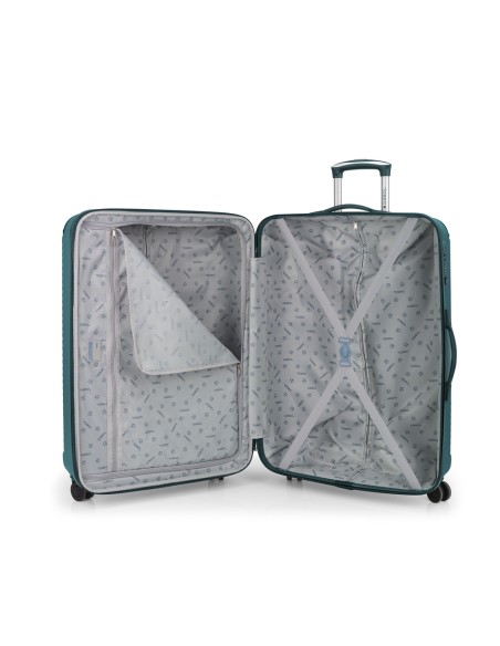 Maleta Trolley Grande Gabol Balance Xp Turquesa