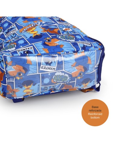 Mochila adaptable a carro Gabol DINO Mochilas Escolares |...