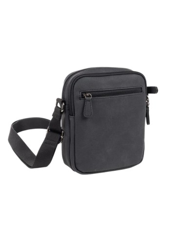 Bolso Bandolera Matties Canvas 40160-20 Negro