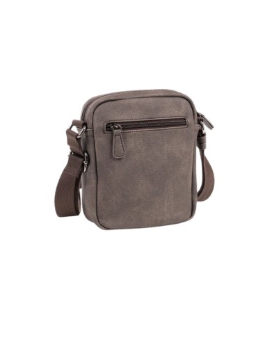 Bolso Bandolera Matties Canvas 40161-80 Marrón