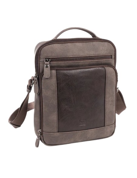 Bolso Bandolera Matties Canvas 40164-80 Marrón