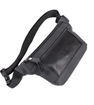 Riñonera Plana Matties Canvas 40166-20 Negro 2