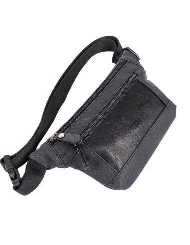Riñonera Plana Matties Canvas 40166-20 Negro