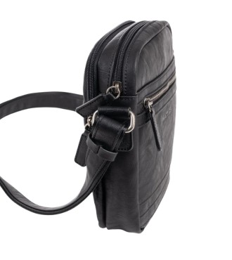 Bolso Bandolera Doble Juvenil Matties 40171-20 Negro 2